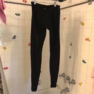 Black Lulu Lemon Athletics Leggings